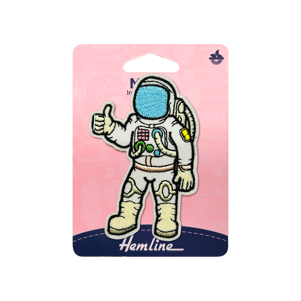 Parche Iron-On Astronauta 6X9Cm