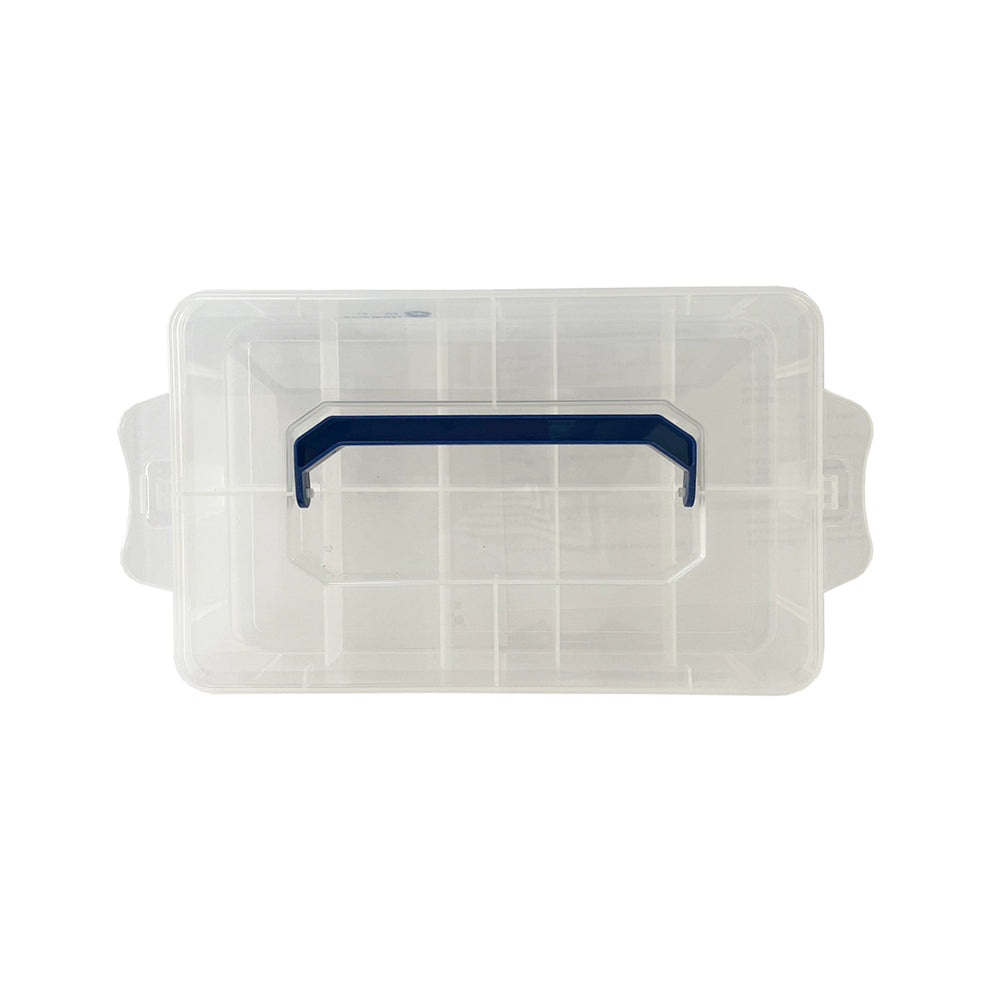 Caja plástica transparente para almacenamiento – Do it Center